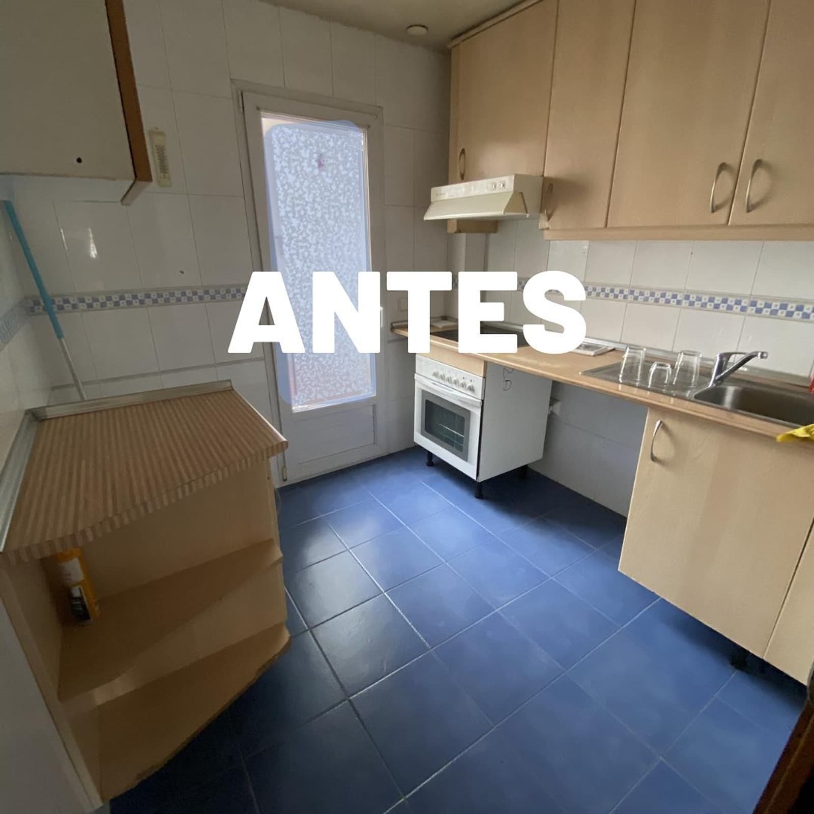 Reforma cocina 2 en Madrid — antes y después — antes