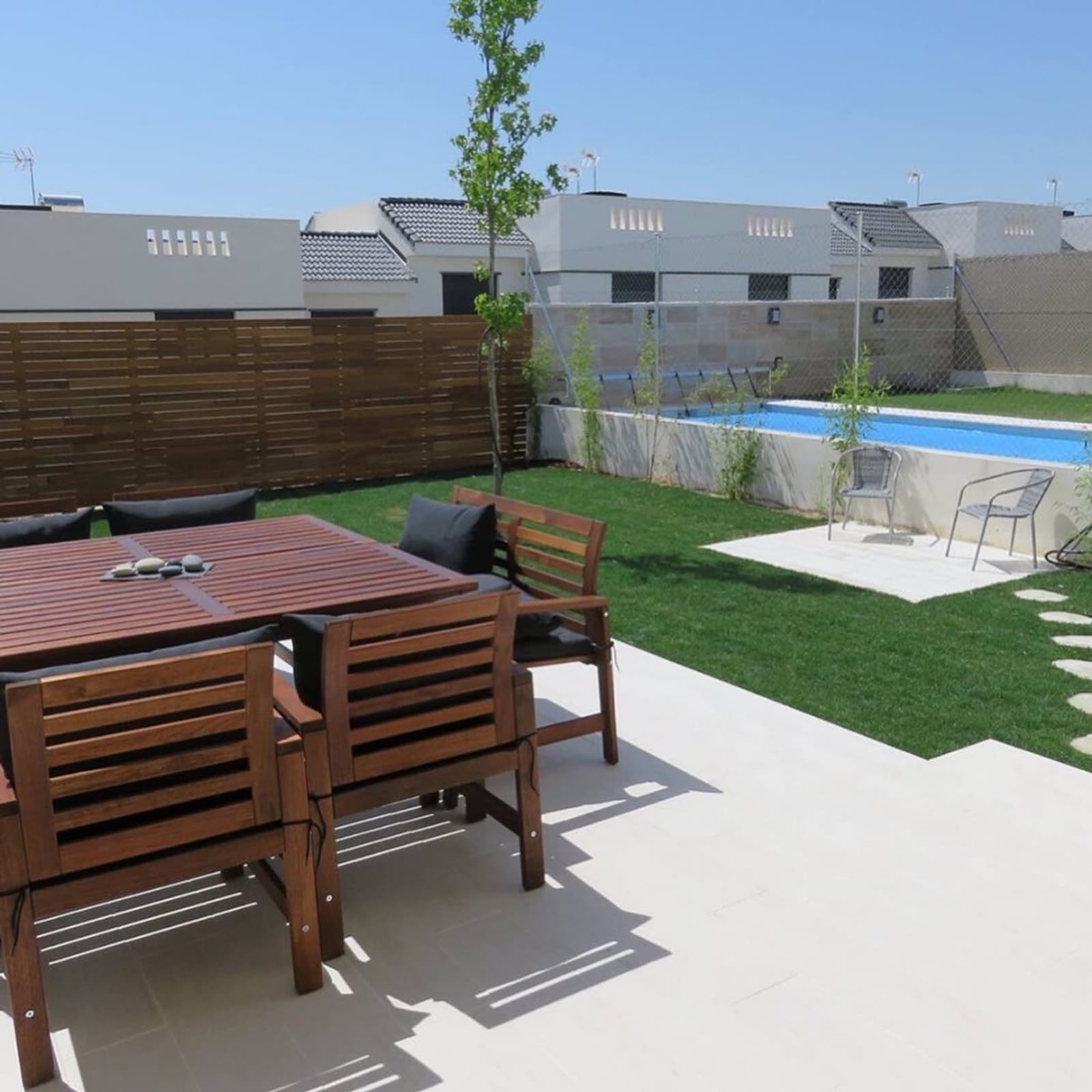 Reforma patio 1 en Madrid — antes y después — después