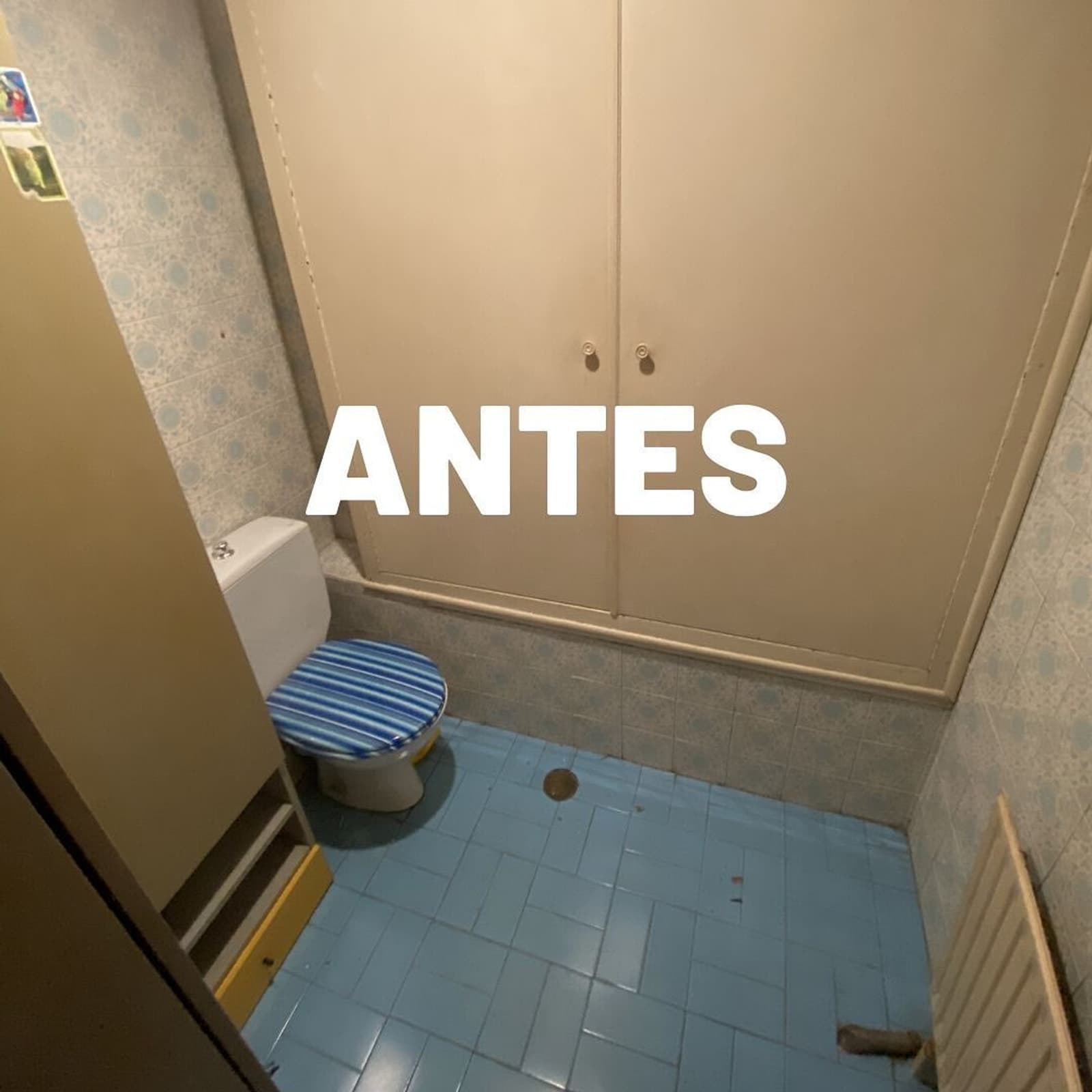 Reforma baño 5 en Madrid — antes y después — antes