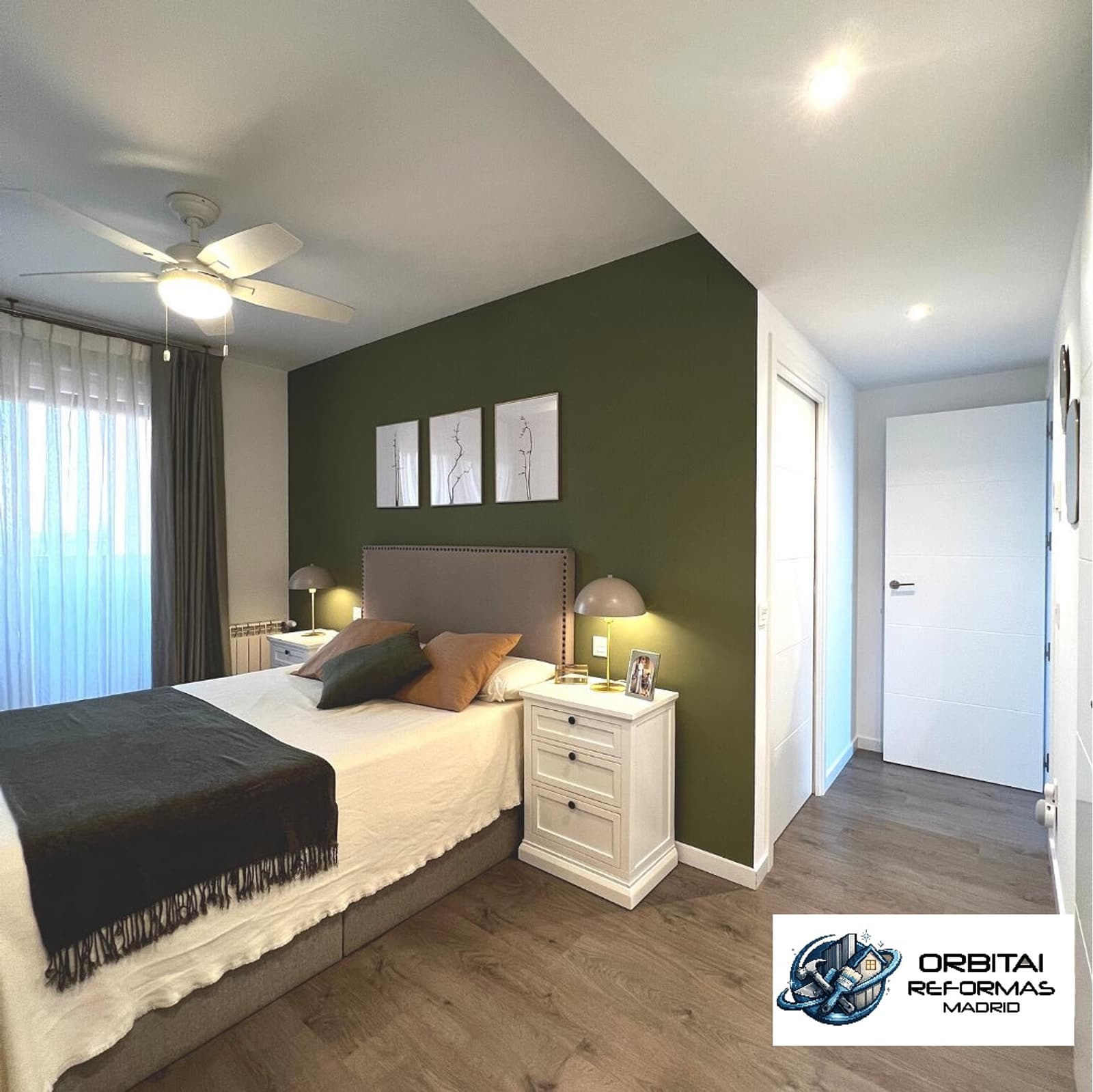 Reforma habitación 2 en Madrid — antes y después — después